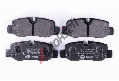 HELLA PAGID Sada brzdov�ch desti�ek HPG 8DB 355 021-761, 8DB 355 021-761