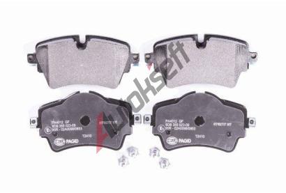 HELLA PAGID Sada brzdov�ch desti�ek HPG 8DB 355 023-091, 8DB 355 023-091