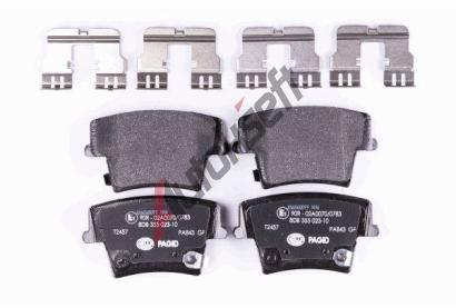 HELLA PAGID Sada brzdov�ch desti�ek HPG 8DB 355 023-101, 8DB 355 023-101