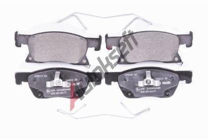 HELLA PAGID Sada brzdovch destiek HPG 8DB 355 024-771, 8DB 355 024-771