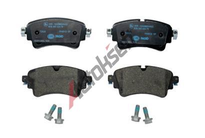 HELLA PAGID Sada brzdovch destiek HPG 8DB 355 024-791, 8DB 355 024-791