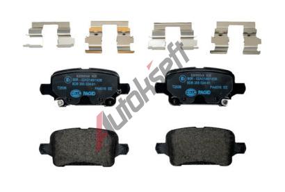 HELLA PAGID Sada brzdových destiček HPG 8DB 355 024-911, 8DB 355 024-911 HELLA PAGID Sada brzdových destiček HPG 8DB 355 024-911, 8DB 355 024-911