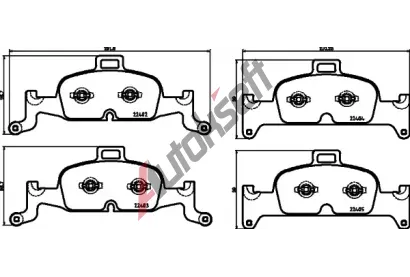 HELLA PAGID Sada brzdových destiček HPG 8DB 355 025-811, 8DB 355 025-811 HELLA PAGID Sada brzdových destiček HPG 8DB 355 025-811, 8DB 355 025-811