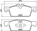 Sada brzdovch destiek HELLA PAGID ‐ HPG 8DB 355 041-101