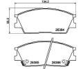 Sada brzdovch destiek HELLA PAGID ‐ HPG 8DB 355 043-981