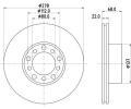 Brzdov kotou HELLA PAGID ‐ HPG 8DD 355 100-401