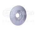 HELLA PAGID Brzdov kotou PRO - 251 mm HPG 8DD 355 101-101, 8DD 355 101-101