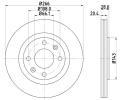 Brzdový kotouč HELLA PAGID ‐ HPG 8DD 355 102-051 Brzdový kotouč HELLA PAGID ‐ HPG 8DD 355 102-051