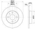 Brzdový kotouč HELLA PAGID ‐ HPG 8DD 355 103-151 Brzdový kotouč HELLA PAGID ‐ HPG 8DD 355 103-151