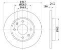 HELLA PAGID Brzdov kotou PRO - 247 mm ‐ HPG 8DD 355 106-191