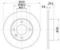 Brzdov kotou HELLA PAGID ‐ HPG 8DD 355 106-681