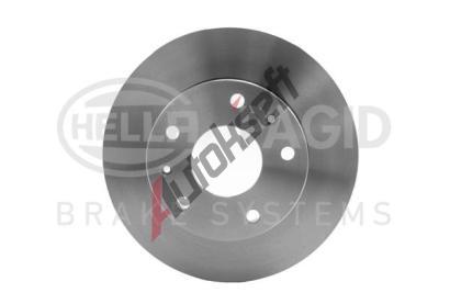 HELLA PAGID Brzdov kotou - 262 mm HPG 8DD 355 107-181, 8DD 355 107-181
