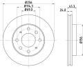 Brzdový kotouč HELLA PAGID ‐ HPG 8DD 355 107-321 Brzdový kotouč HELLA PAGID ‐ HPG 8DD 355 107-321