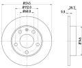 Brzdov kotou HELLA PAGID ‐ HPG 8DD 355 107-541