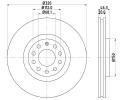 HELLA PAGID Brzdov kotou PRO - 320 mm ‐ HPG 8DD 355 107-631