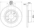 Brzdov kotou HELLA PAGID ‐ HPG 8DD 355 107-851
