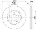 Brzdov kotou HELLA PAGID ‐ HPG 8DD 355 107-891