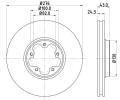 Brzdov kotou HELLA PAGID ‐ HPG 8DD 355 108-121