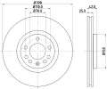 HELLA PAGID Brzdov� kotou� PRO HPG 8DD 355 108-231, 8DD 355 108-231