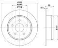 Brzdov kotou HELLA PAGID ‐ HPG 8DD 355 108-611