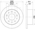 HELLA PAGID Brzdov kotou PRO - 280 mm ‐ HPG 8DD 355 108-981