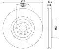 HELLA PAGID Brzdov kotou - 310 mm ‐ HPG 8DD 355 109-131