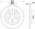 HELLA PAGID Brzdov� kotou� PRO - 272 mm&nbsp;&dash;&nbsp;HPG 8DD 355 109-151
