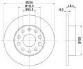 Brzdový kotouč HELLA PAGID ‐ HPG 8DD 355 109-641  Brzdový kotouč HELLA PAGID ‐ HPG 8DD 355 109-641