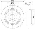 HELLA PAGID Brzdov kotou PRO - 296 mm ‐ HPG 8DD 355 110-091