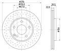 Brzdov kotou HELLA PAGID ‐ HPG 8DD 355 110-211