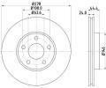 HELLA PAGID Brzdov kotou - 278 mm ‐ HPG 8DD 355 110-281