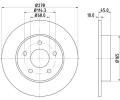 HELLA PAGID Brzdov kotou PRO - 278 mm ‐ HPG 8DD 355 110-401