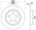 HELLA PAGID Brzdov kotou - 280 mm ‐ HPG 8DD 355 110-911