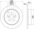 Brzdov kotou HELLA PAGID ‐ HPG 8DD 355 111-671
