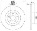 HELLA PAGID Brzdov kotou - 294 mm ‐ HPG 8DD 355 112-051