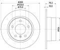 HELLA PAGID Brzdov kotou PRO - 280 mm ‐ HPG 8DD 355 112-641