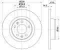 HELLA PAGID Brzdov kotou - 290 mm ‐ HPG 8DD 355 113-681