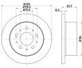 Brzdov kotou HELLA PAGID ‐ HPG 8DD 355 113-711