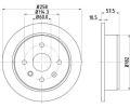 Brzdov kotou HELLA PAGID ‐ HPG 8DD 355 114-161