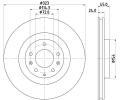 Brzdov kotou HELLA PAGID ‐ HPG 8DD 355 115-201