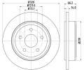 Brzdov kotou HELLA PAGID ‐ HPG 8DD 355 115-501