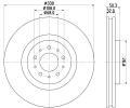 Brzdov kotou HELLA PAGID ‐ HPG 8DD 355 115-591