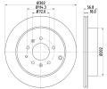 Brzdov kotou HELLA PAGID ‐ HPG 8DD 355 115-791