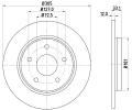 Brzdov kotou HELLA PAGID ‐ HPG 8DD 355 115-801