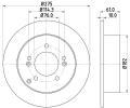 Brzdov kotou HELLA PAGID ‐ HPG 8DD 355 115-991