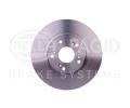 HELLA PAGID Brzdov kotou - 296 mm HPG 8DD 355 116-101, 8DD 355 116-101