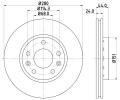 Brzdov kotou HELLA PAGID ‐ HPG 8DD 355 116-151