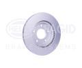 HELLA PAGID Brzdov kotou PRO - 276 mm HPG 8DD 355 116-311, 8DD 355 116-311