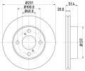 Brzdov kotou HELLA PAGID ‐ HPG 8DD 355 116-501