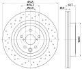 Brzdov kotou HELLA PAGID ‐ HPG 8DD 355 116-511